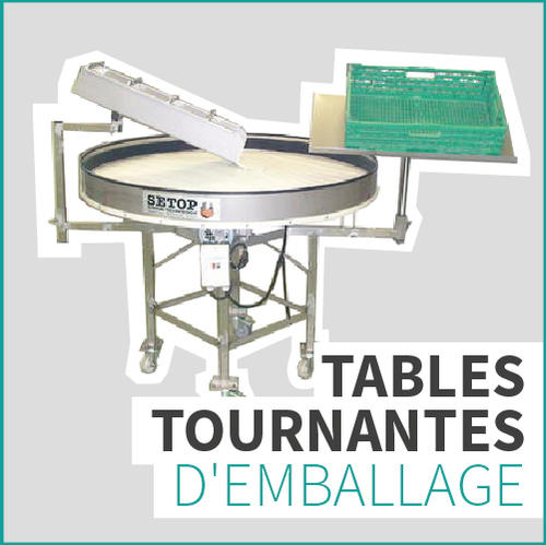 ROTARY RY120 TABLES TOURNANTES D'EMBALLAGE